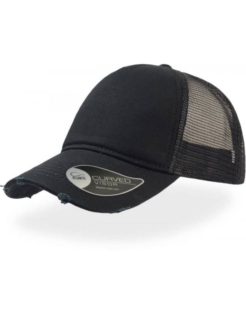 Șapcă Trucker cu 6 Panele „Rapper Destroyed”